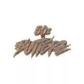 Custom Moissanite "NAME Pendant" | 4ctw Men's Hip Hop Charm Necklace | Real Moissanite Pendant | Unique Birthday Jewelry Gift