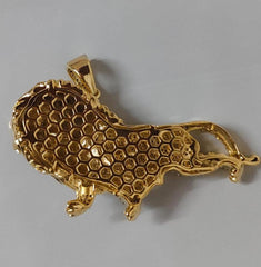 Real Moissanite Pendant| 3ctw Men's Lion Pendant"| Custom Charm| Hip Hop Pendant | Moissanite Pendant| Birthday Gift