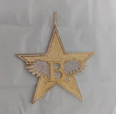 Real Moissanite Men's Star Pendant in Sterling Silver with 14K White Gold Plating | Personalized Moissanite Jewelry | Men's Luxury Gift