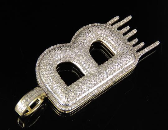 Authentic Moissanite Pendant | 4ctw Customizable Name Letter for Men and Women | Personalized Charm | Hip Hop Jewelry | Ideal Birthday Gift